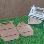 Plantilla para caja tipo Lonchera en Madera