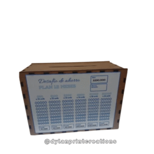 Alcancia " Desafío de Ahorro"